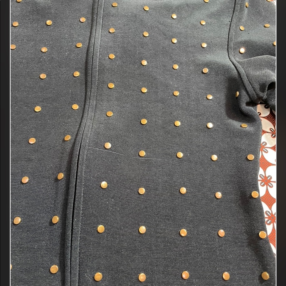 Vintage Tadashi  studded Top - Picture 9 of 10